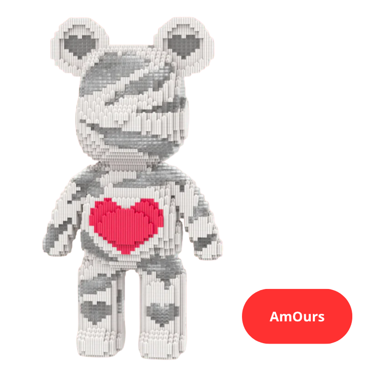 TeddyBlocks - Mon Ourson en briques à construire