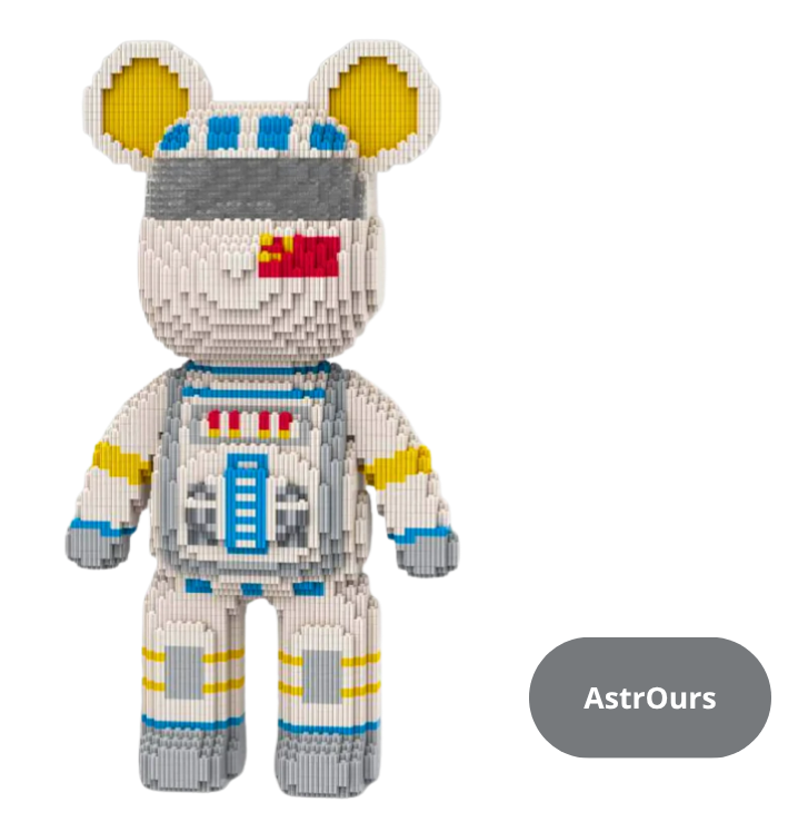 TeddyBlocks - Mon Ourson en briques à construire