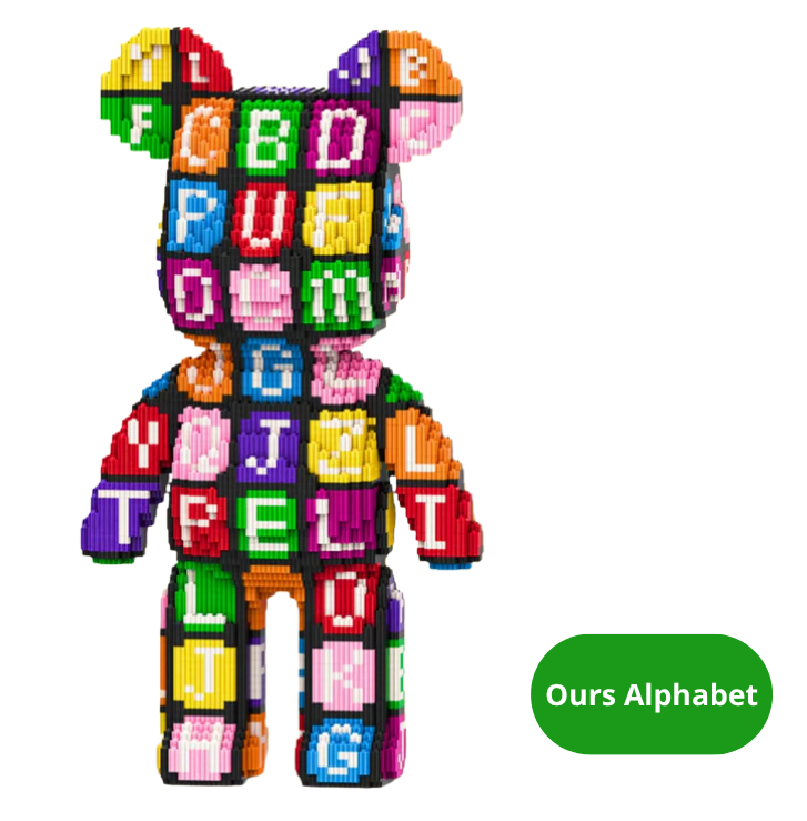 TeddyBlocks - Mon Ourson en briques à construire