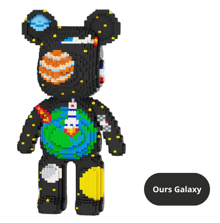 TeddyBlocks - Mon Ourson en briques à construire