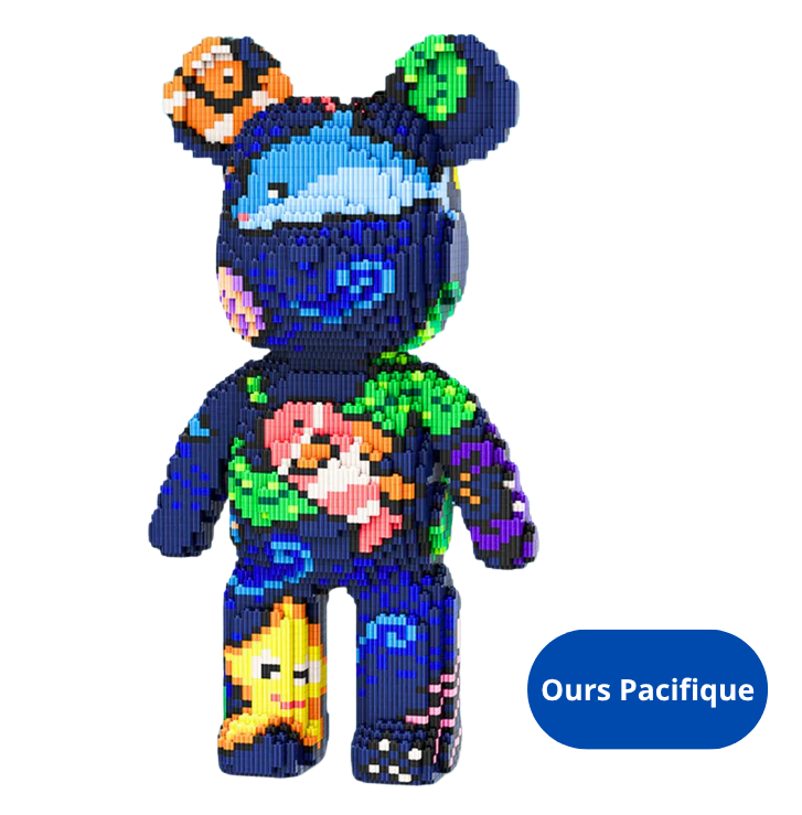 TeddyBlocks - Mon Ourson en briques à construire