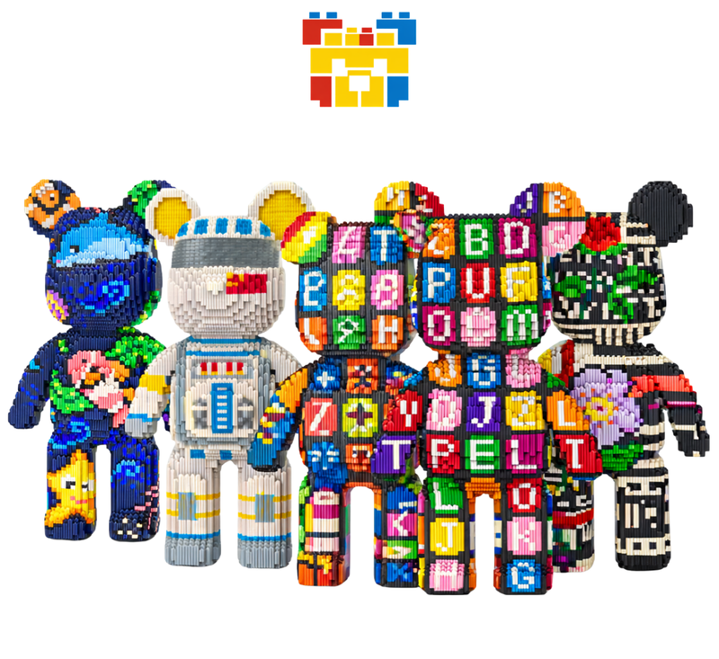 TeddyBlocks - Mon Ourson en briques à construire