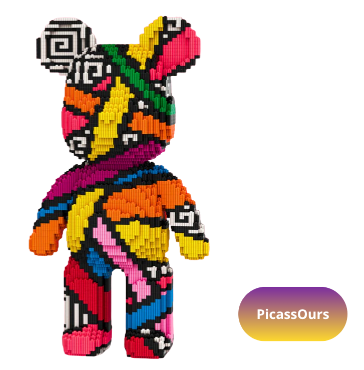 TeddyBlocks - Mon Ourson en briques à construire